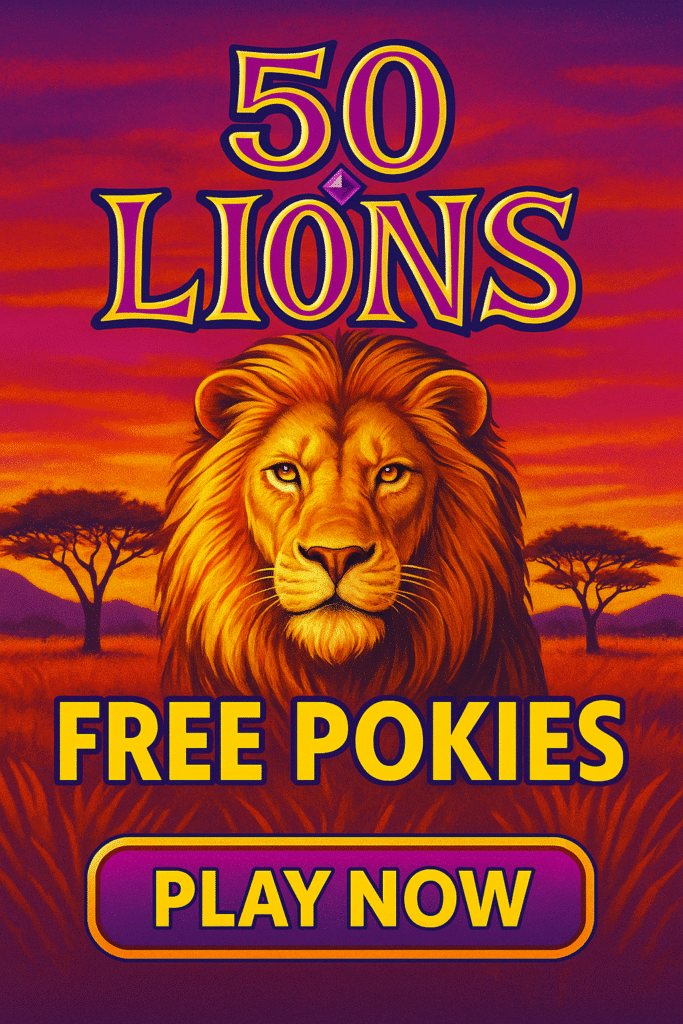 π° 50 Lions free pokies gameplay with outback animals and spinning reels at thepokies14.net β mobile-friendly, no signup needed!