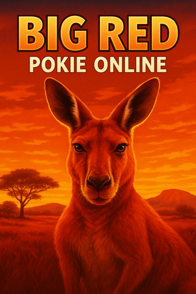 Big Red pokie online kangaroo slot in Australian outback with PayID access and free spins