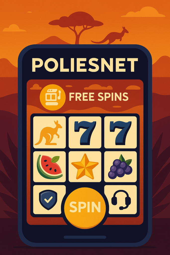 Poliesnet pokies site with free slot download, support, and Aussie layout