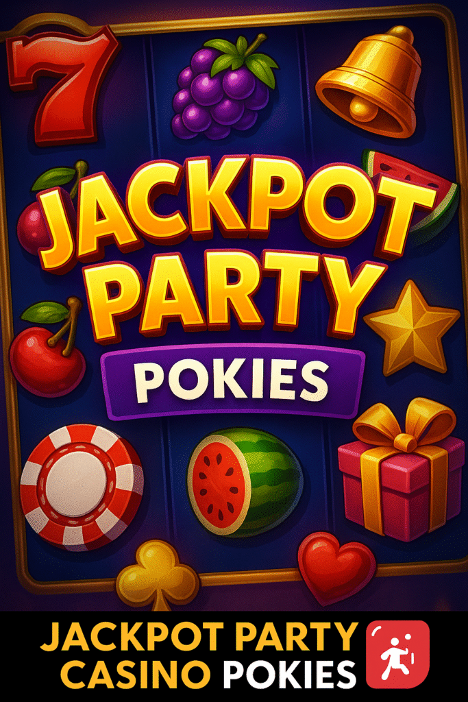 Jackpot Party Casino Pokies โ mobile slot spins with PayID withdrawal for Aussie players
