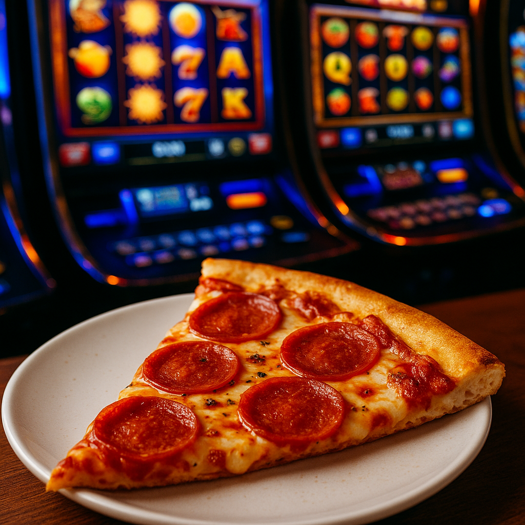 pokies pizza moment in Cairns – spicy slice and Aussie slot machine glow