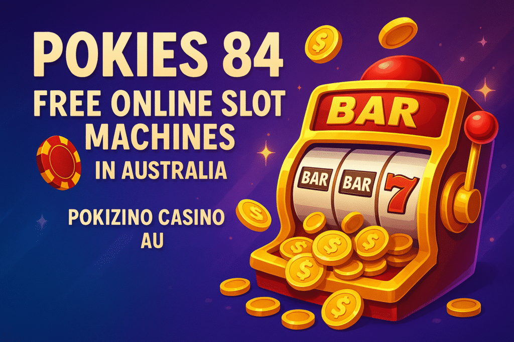 Pokies 84 free online slot machines at Pokizino Casino AU – play in Australia without deposit