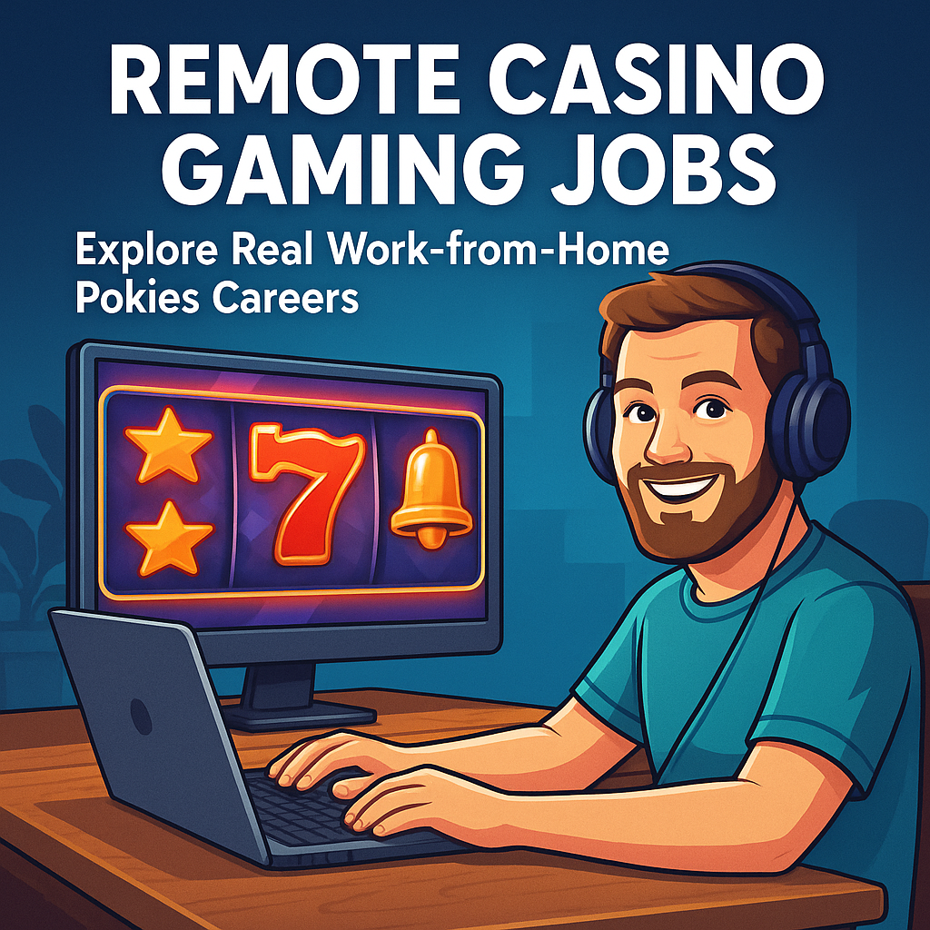 Remote casino gaming jobs in Australia โ work-from-home opportunities in online pokies industry with flexible roles
